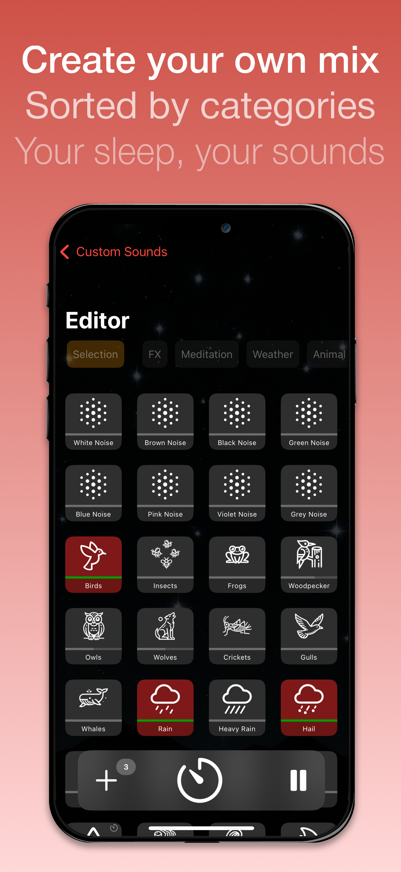Sleep Sounds PRO - Fall asleep screenshot 3