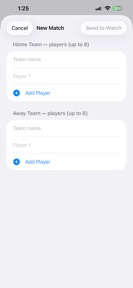 Match Score Tracker screenshot