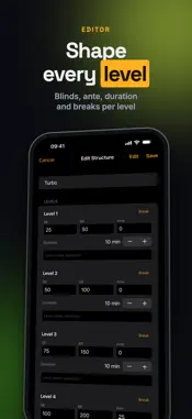 Poker Blind Timer & Clock screenshot 3