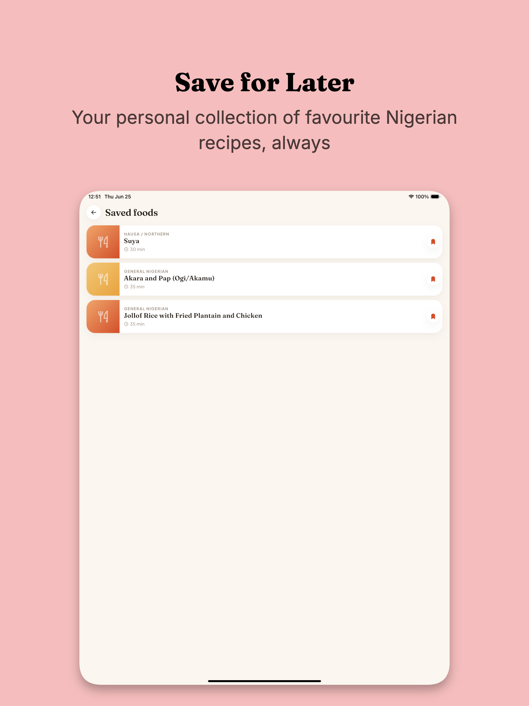 AmeboChef: Nigerian Meal Plans screenshot 14
