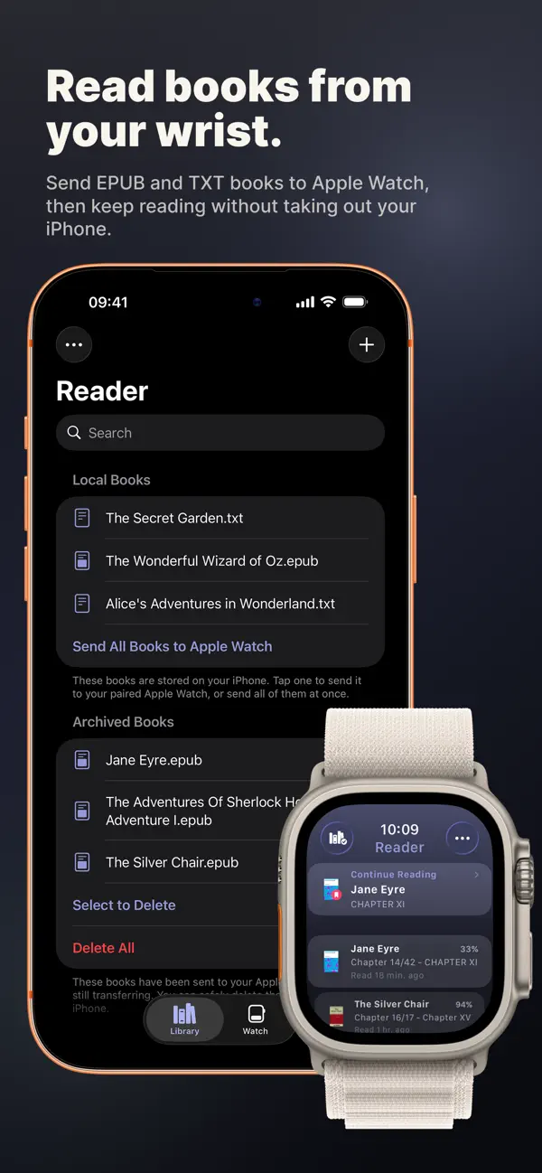 Screenshot #1 pour Reader - Liseuse EPUB Offline