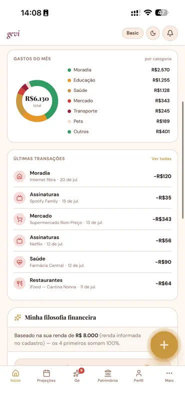 Gevi Finanças screenshot 8 of 8