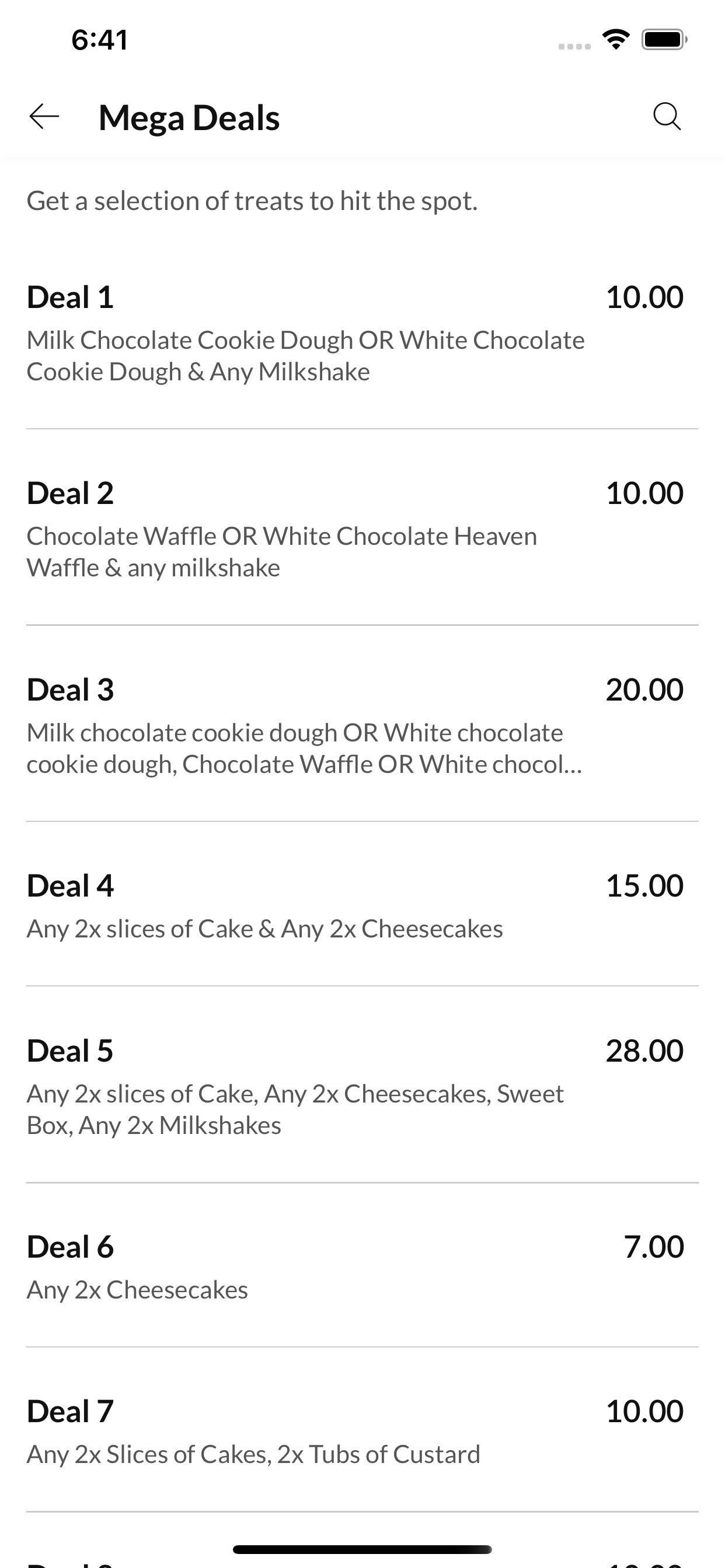 The Desserts Corner