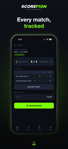 Scorepion screenshot