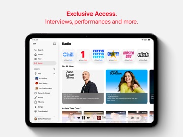 Apple Music iPad screenshot