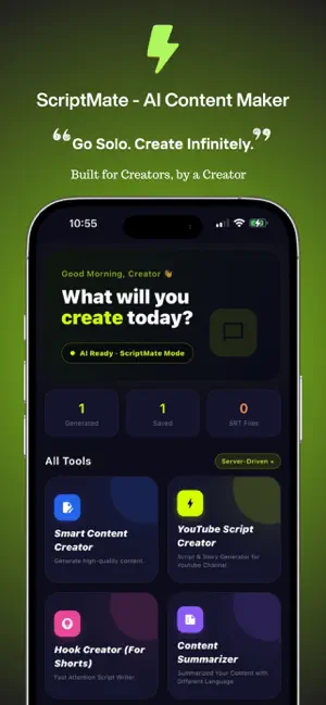 ScriptMate - AI Content Maker screenshot 1