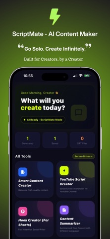ScriptMate - AI Content Maker Screenshot 1 of 4
