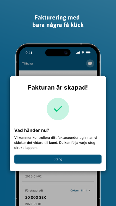 Frilans Finans Screenshot