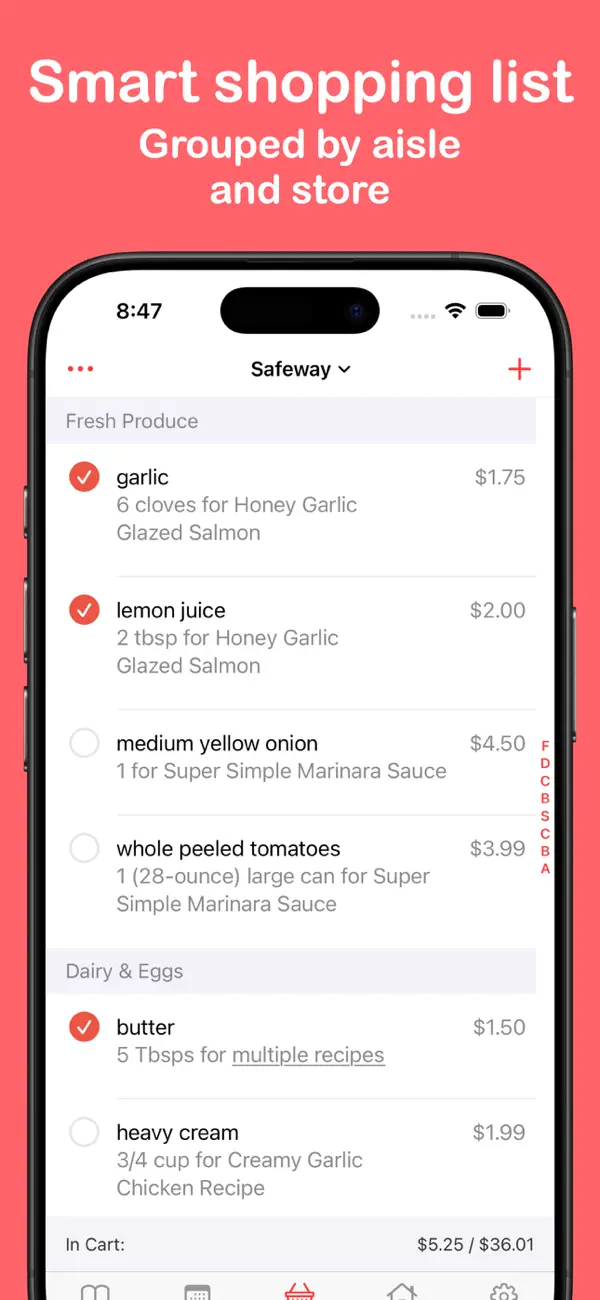 Screenshot #3 pour MealBoard - Meal Planner