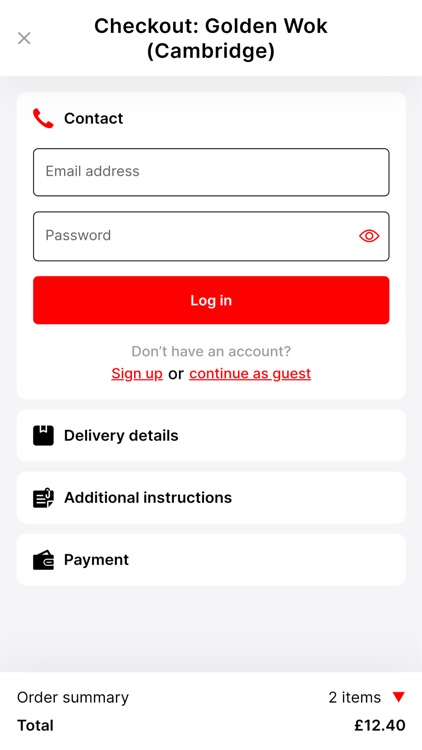 Golden Wok, Cambridge screenshot-3