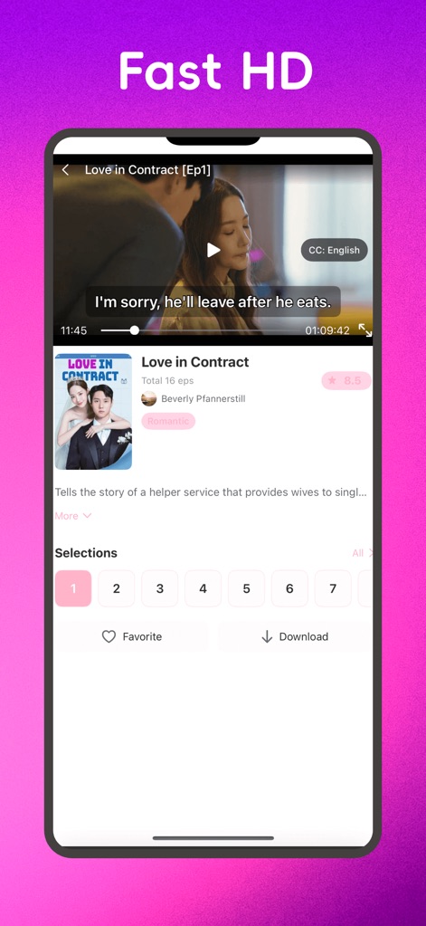 SeeMore – Watch Movies&Series - The app delivers high-definition content with multilingual support, clearly displayed through 