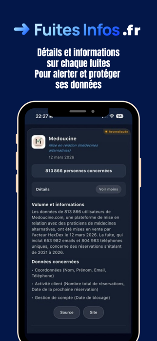 Fuites Infos Screenshot 3 of 3