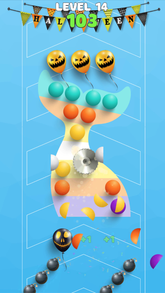 #4. Bubble Pop - Balloon Pop Slice (iOS) 由: Hoang Thi Na