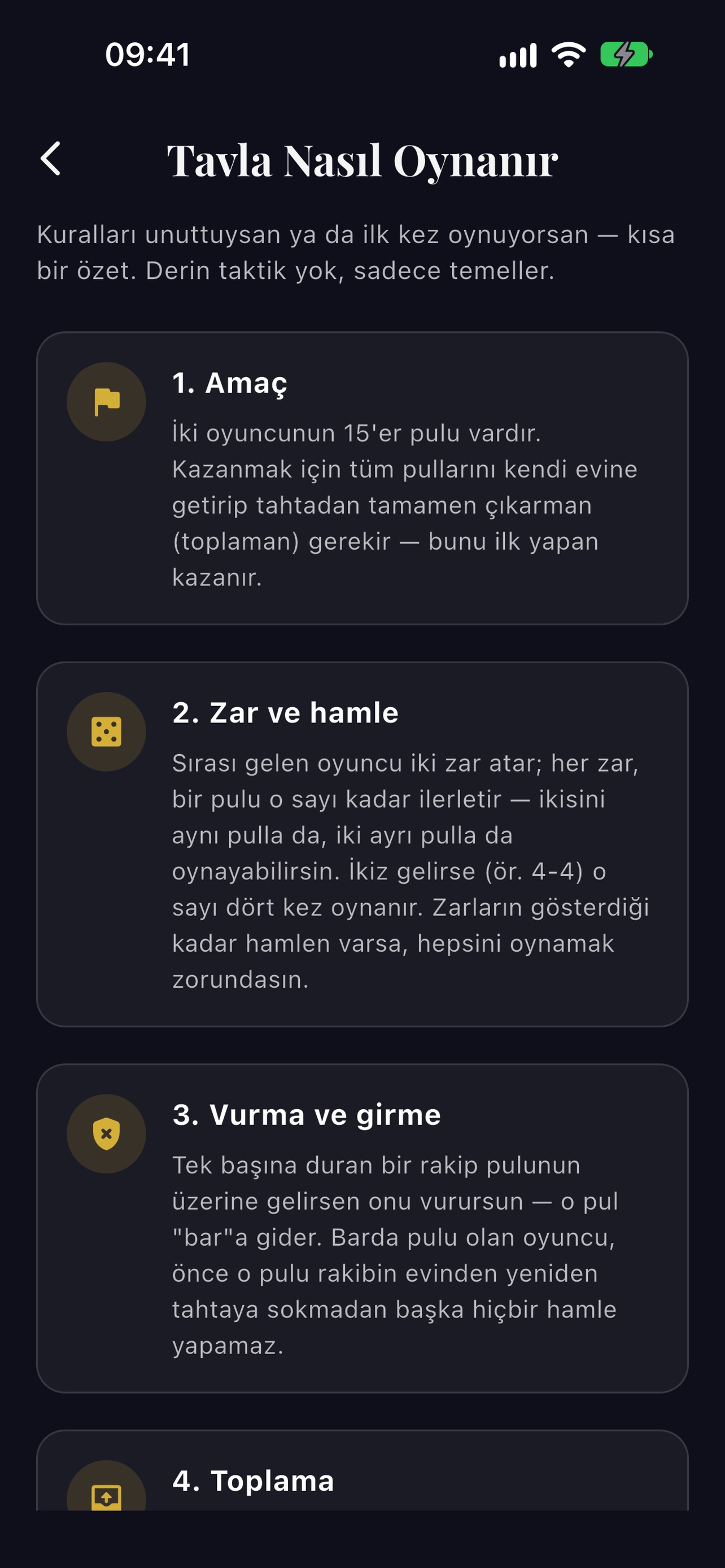 Screenshot 4 of Sohbet Tavla
