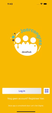 Jaarcongres Develhub iPhone screenshot