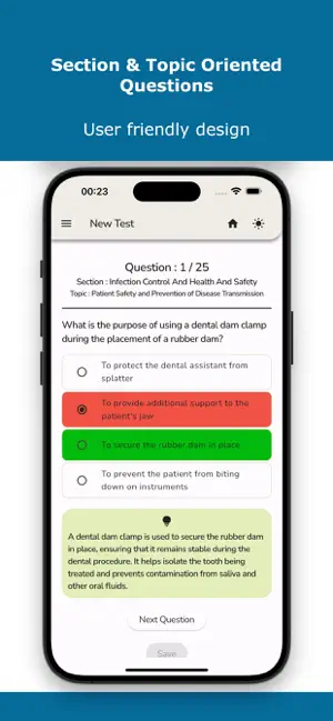 Dental Assistant Practice Test screenshot 1