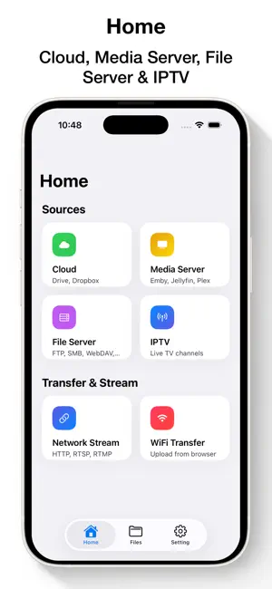 VideoHub: Media Player & IPTV screenshot 1