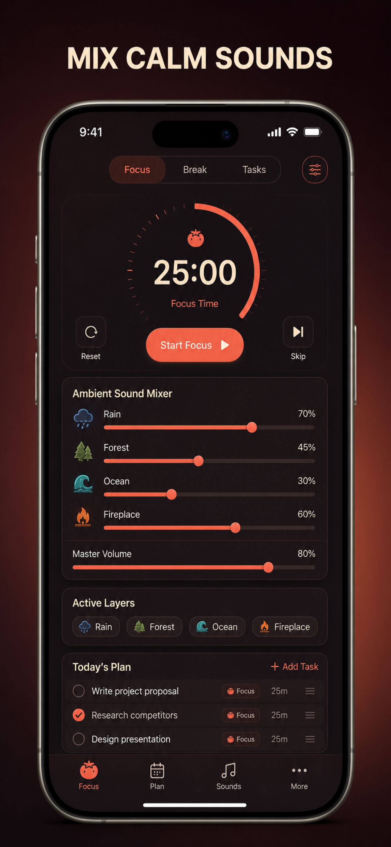 Pomodoro Focus Timer - Study screenshot 5