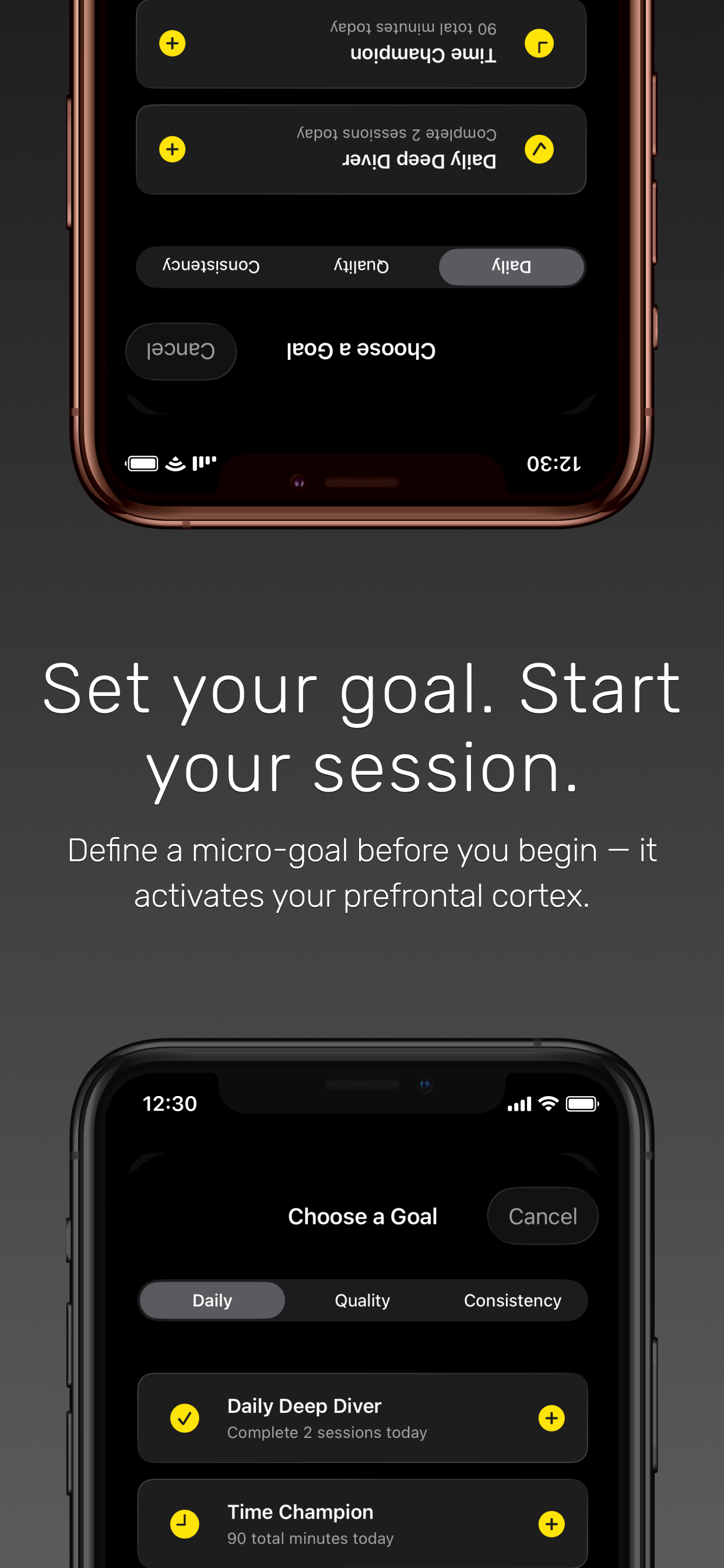 DepthWork: Deep Focus Timer