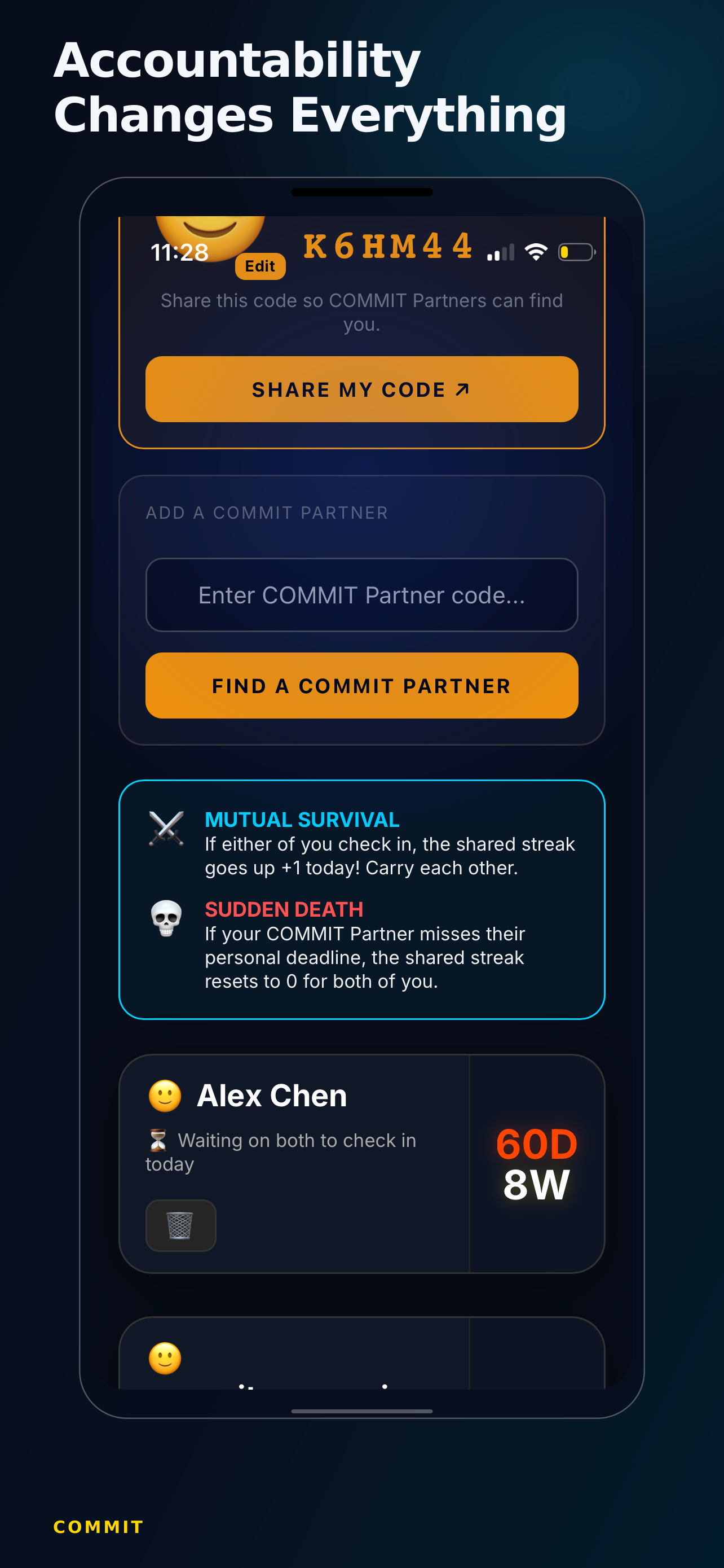 Commit: Stay Accountable