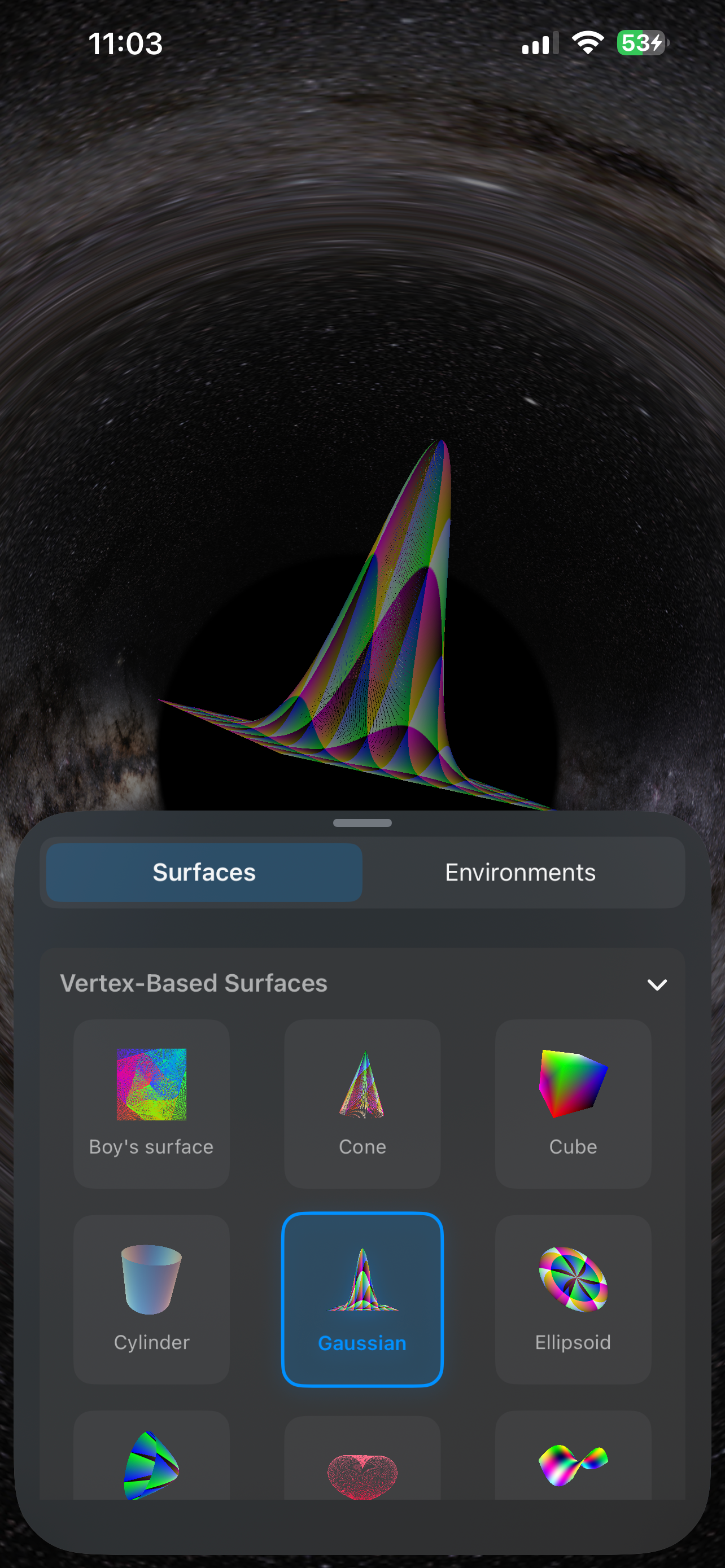 Surfaces in Space screenshot 3