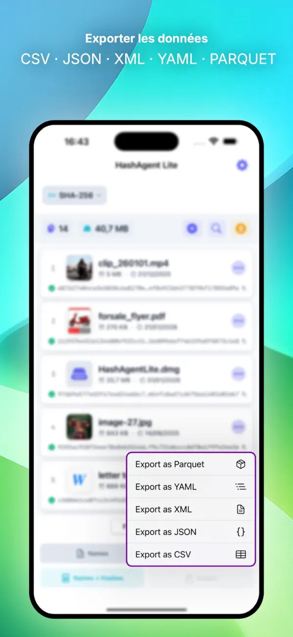 Screenshot #2 pour HashAgent Lite for iOS