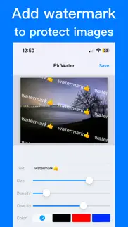 picwater - photo watermark iphone screenshot 1