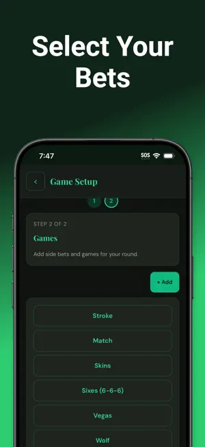 Settle Up Golf - Side Bets screenshot 4