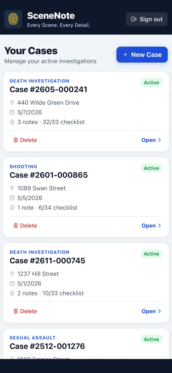 Screenshot #1 pour SceneNote Pro