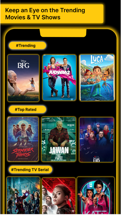 Cine Lens Clip Movie Finder Screenshot