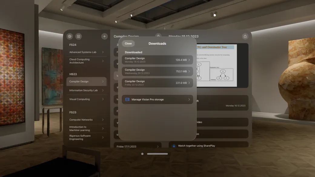 ETH Video - Watch lectures screenshot 2