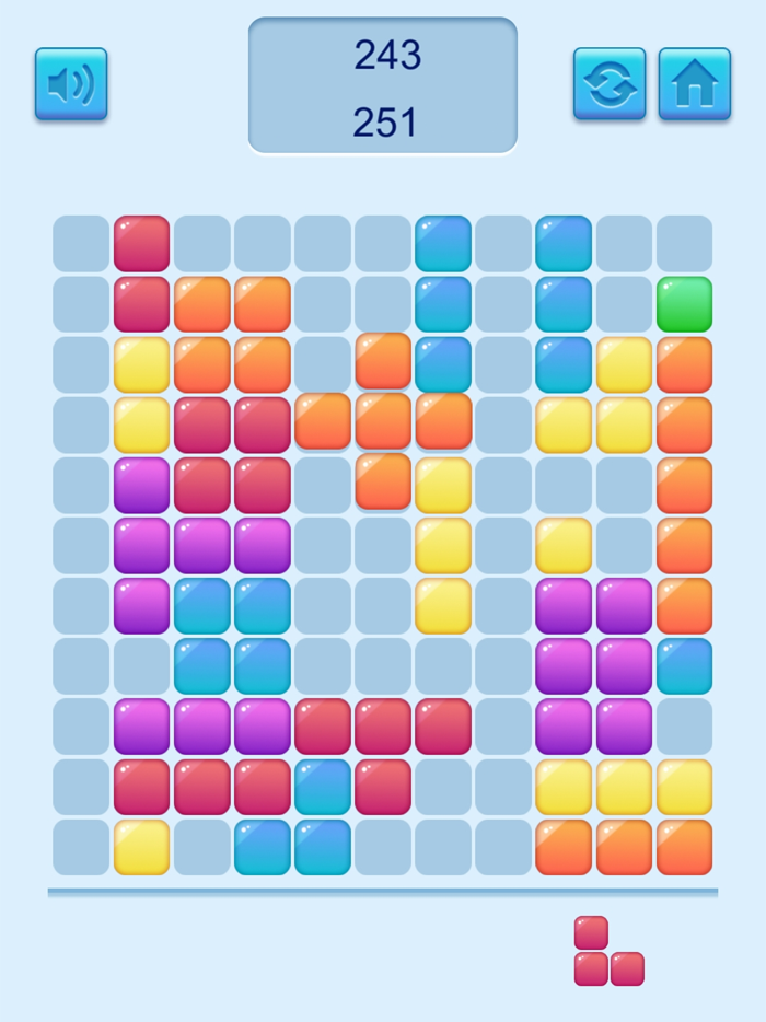 Блок Пазл Бласт без интернета