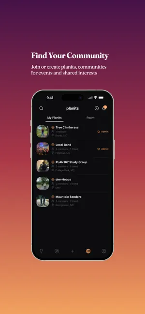 planit: communities & events screenshot 4