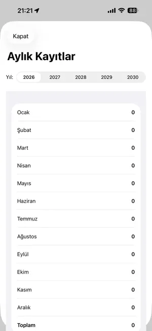 Mesai ve Mola Takibi screenshot 2