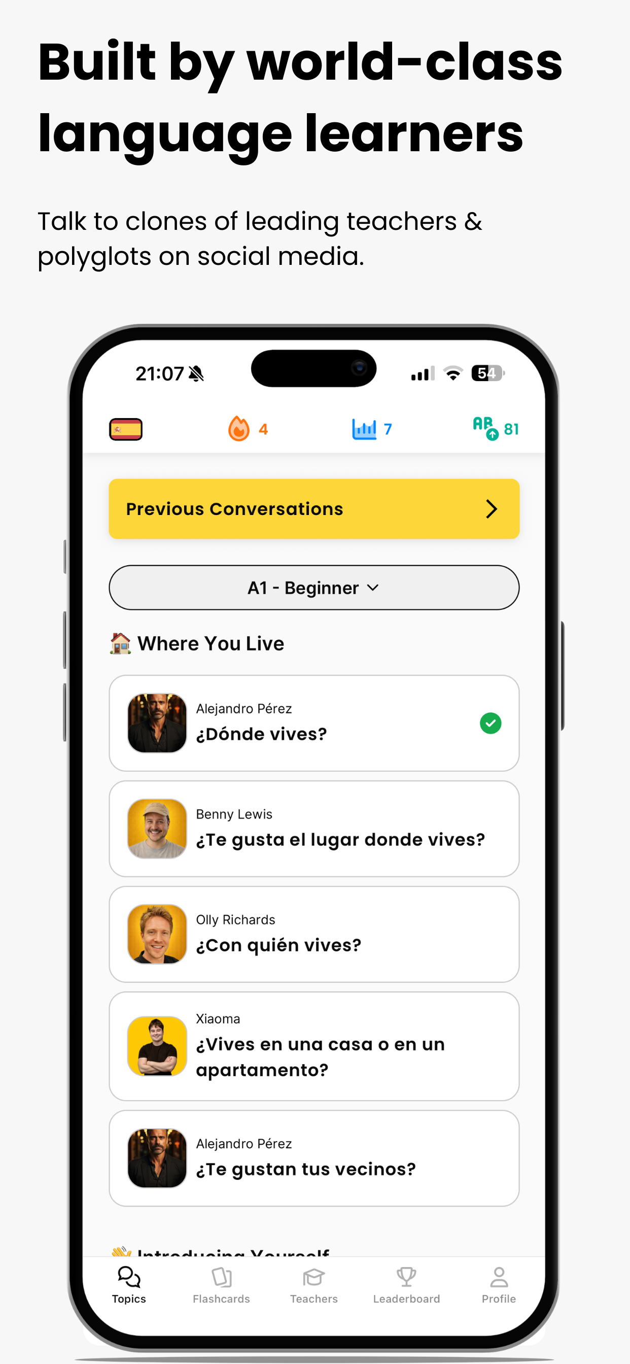Teacher AI - Language Practice screenshot 3