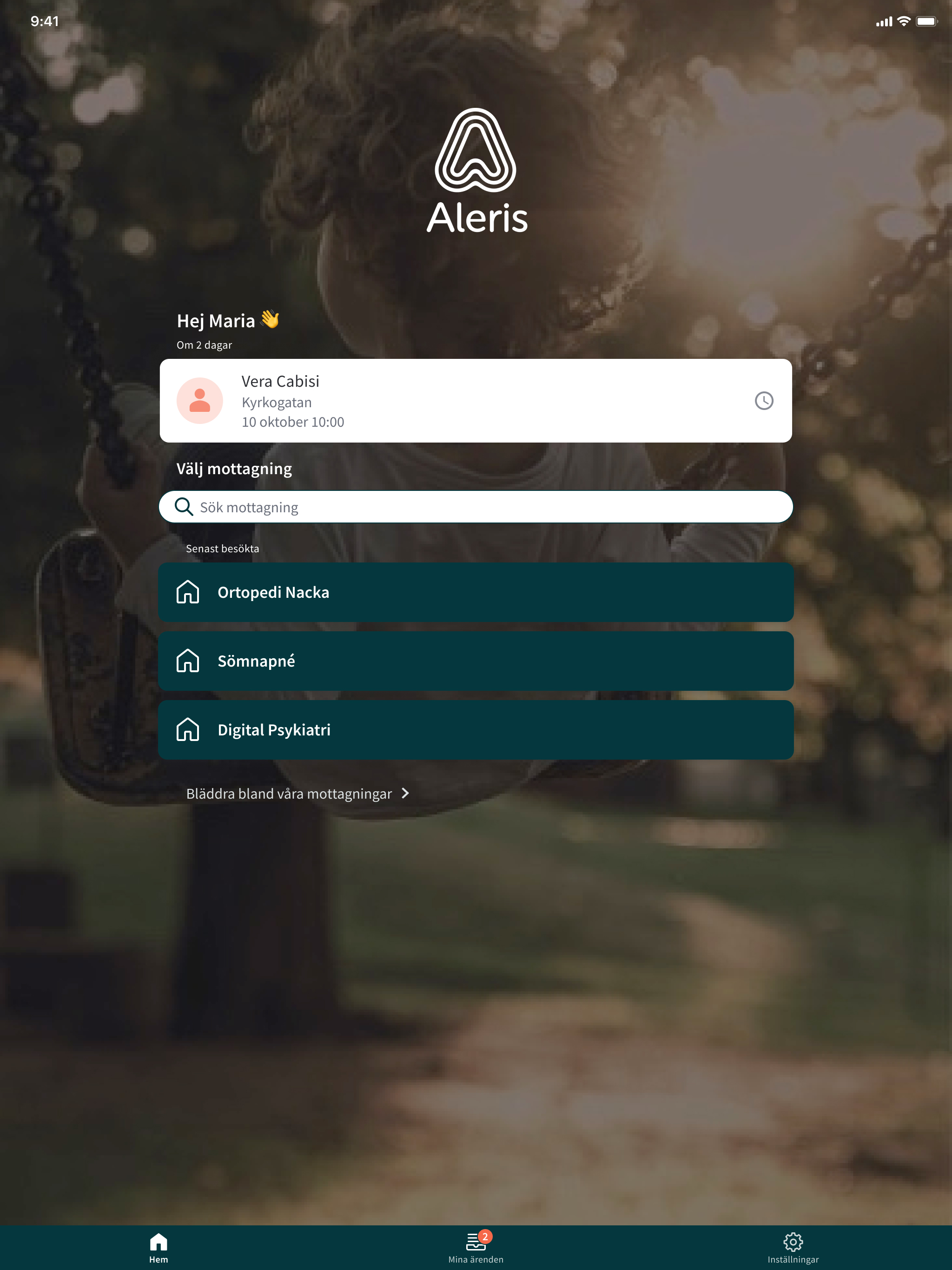 Aleris - vård i mobilen screenshot 5