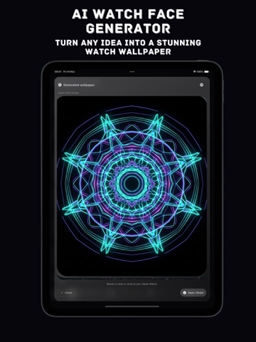 AI Watch Faces : Wallpaper AI iPad screenshot
