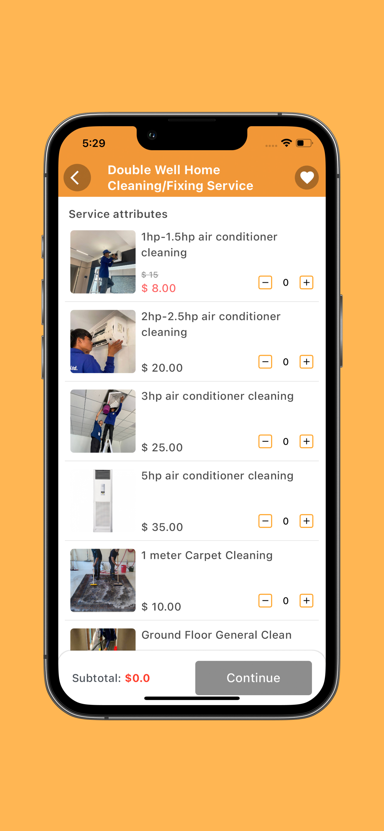 Orkun App - Home Services screenshot 5