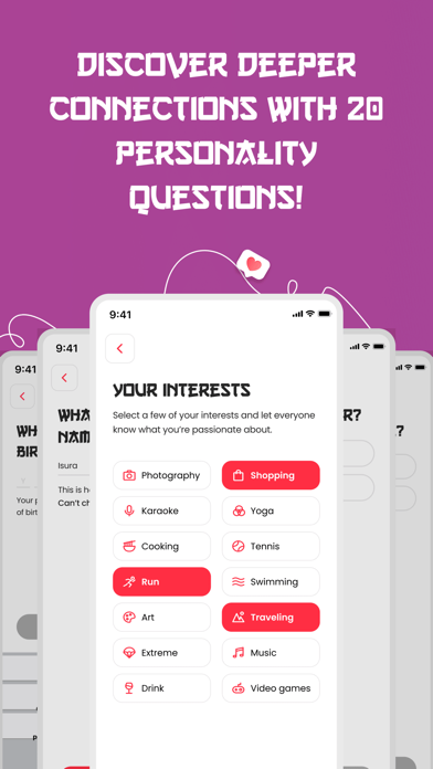 HitoMatch iPhone screenshot 5 - Social Networking app