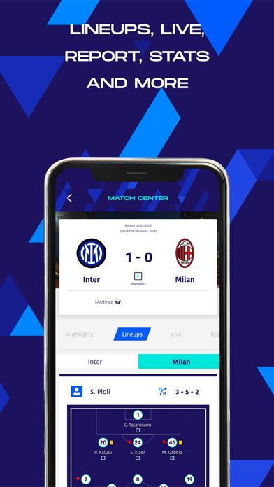 Lega Serie A - Official app Screenshot