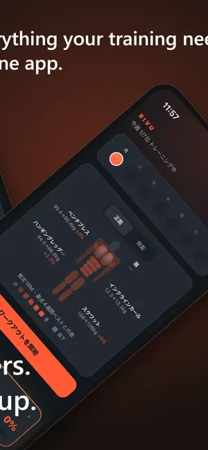 Weight Log & PR Tracker - Rivu screenshot 2