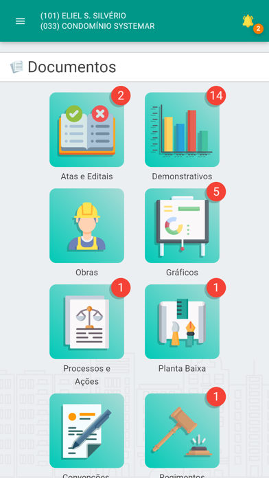 DATACENI Condomínios Screenshot