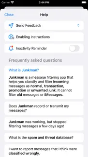 How to cancel & delete junkman: a.i. sms blocker 4