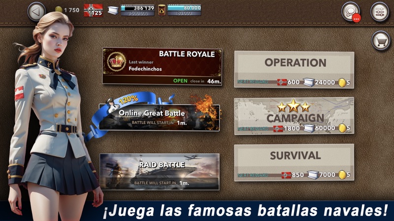Navy Field: batallas en línea screenshot 5