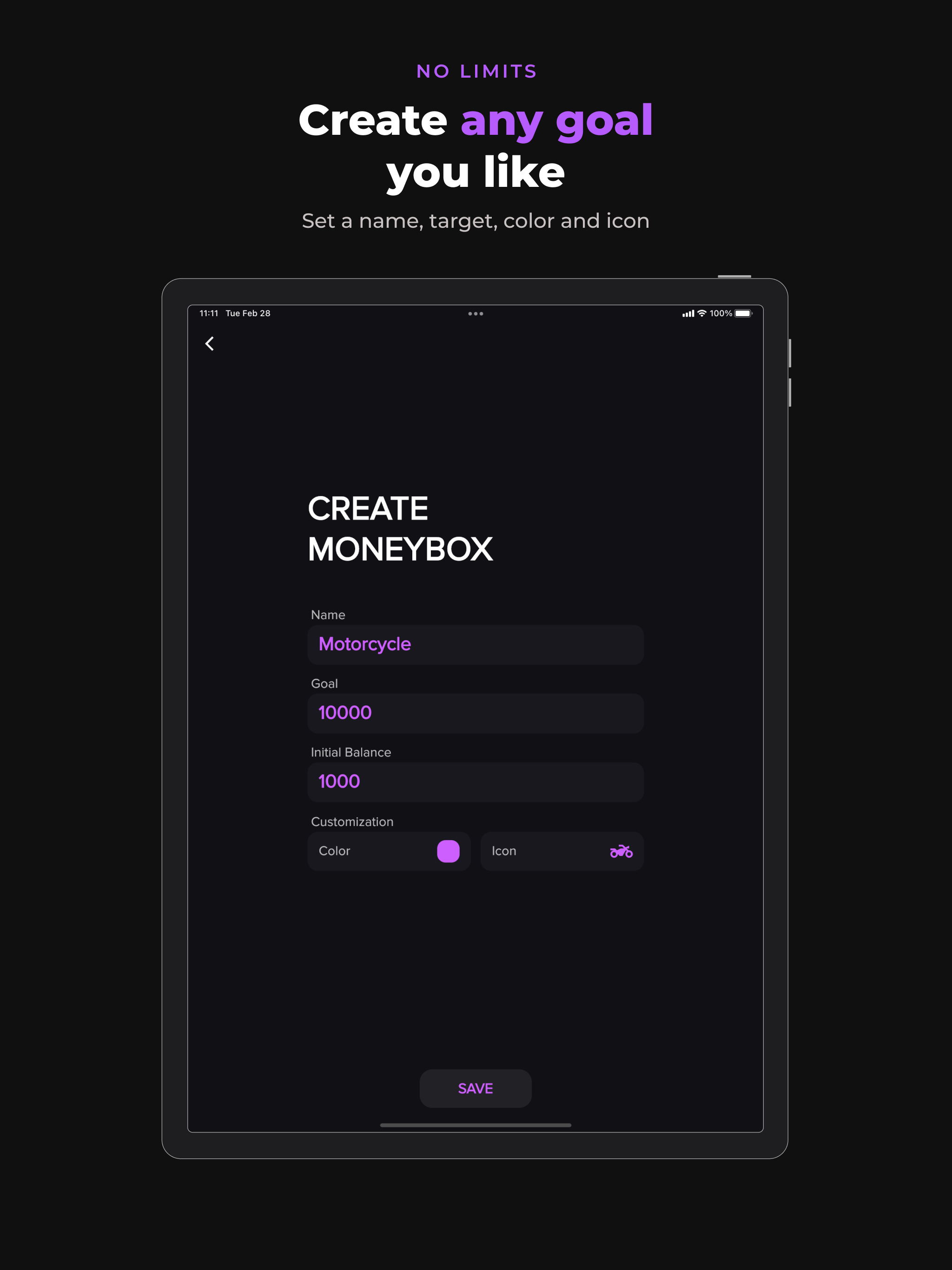 Moneybox: Savings Goal Tracker screenshot 8