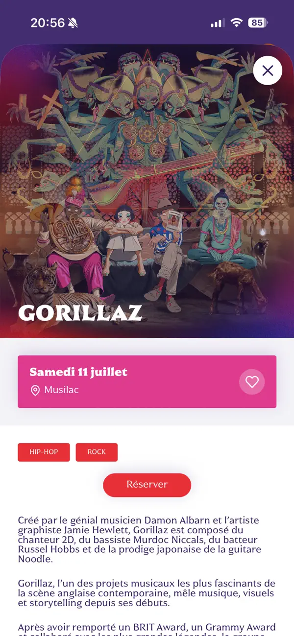 Screenshot #3 pour Musilac 2026