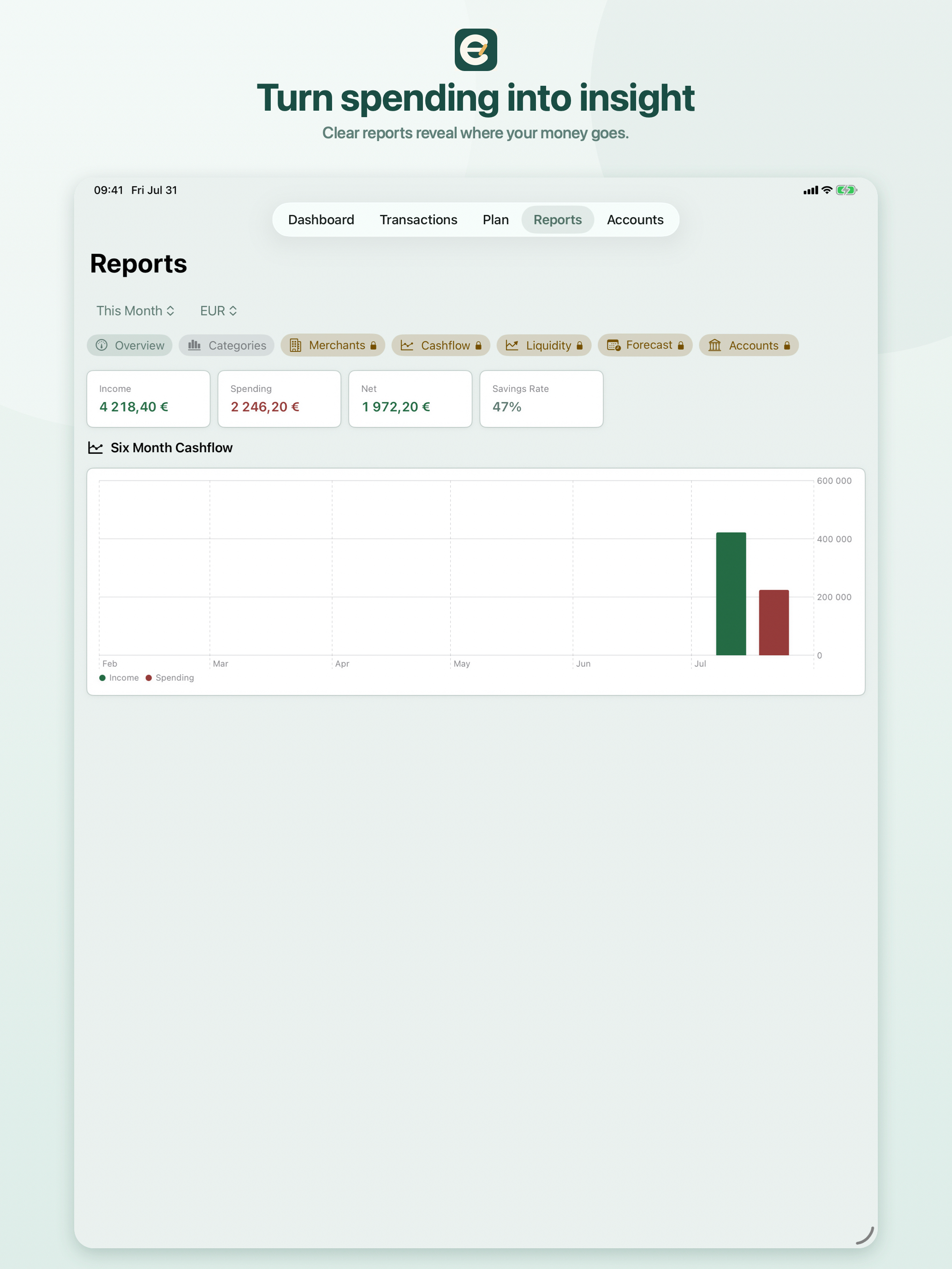 Grove's Expense Manager screenshot 7