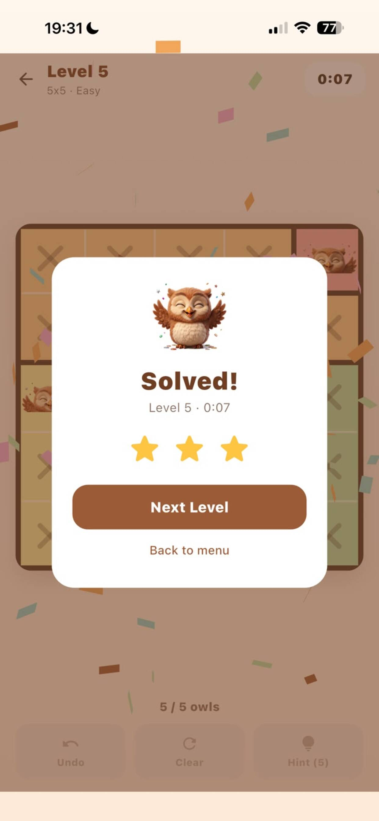 Owldoku: Logic Puzzle screenshot 5