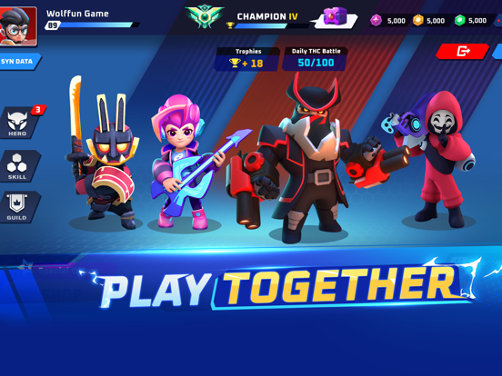 Thetan Arena: MOBA Survival iPad screenshot 6 - Games app