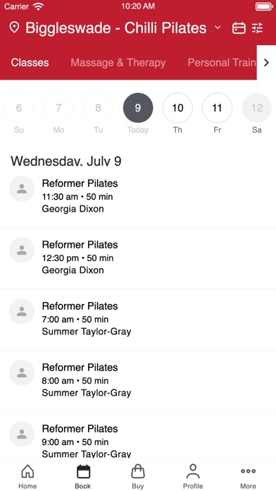 Chilli Pilates Screenshot